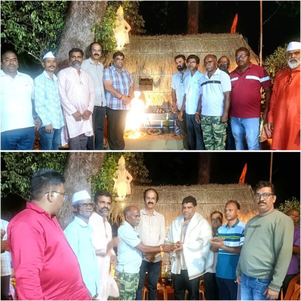 कसाल येथे संत गोरोबा काका पुण्यतिथी सोहळ्यास माजी आम. वैभव नाईक यांची उपस्थिती!