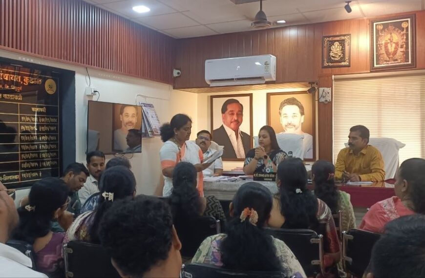 १४१ गुंठे जागेवरून कुडाळ नगरपंचायतीच्या विशेष सभेत गदारोळ; सत्ताधारी विरुद्ध सत्ताधारी संघर्ष!